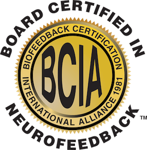 Biofeedback certification badge